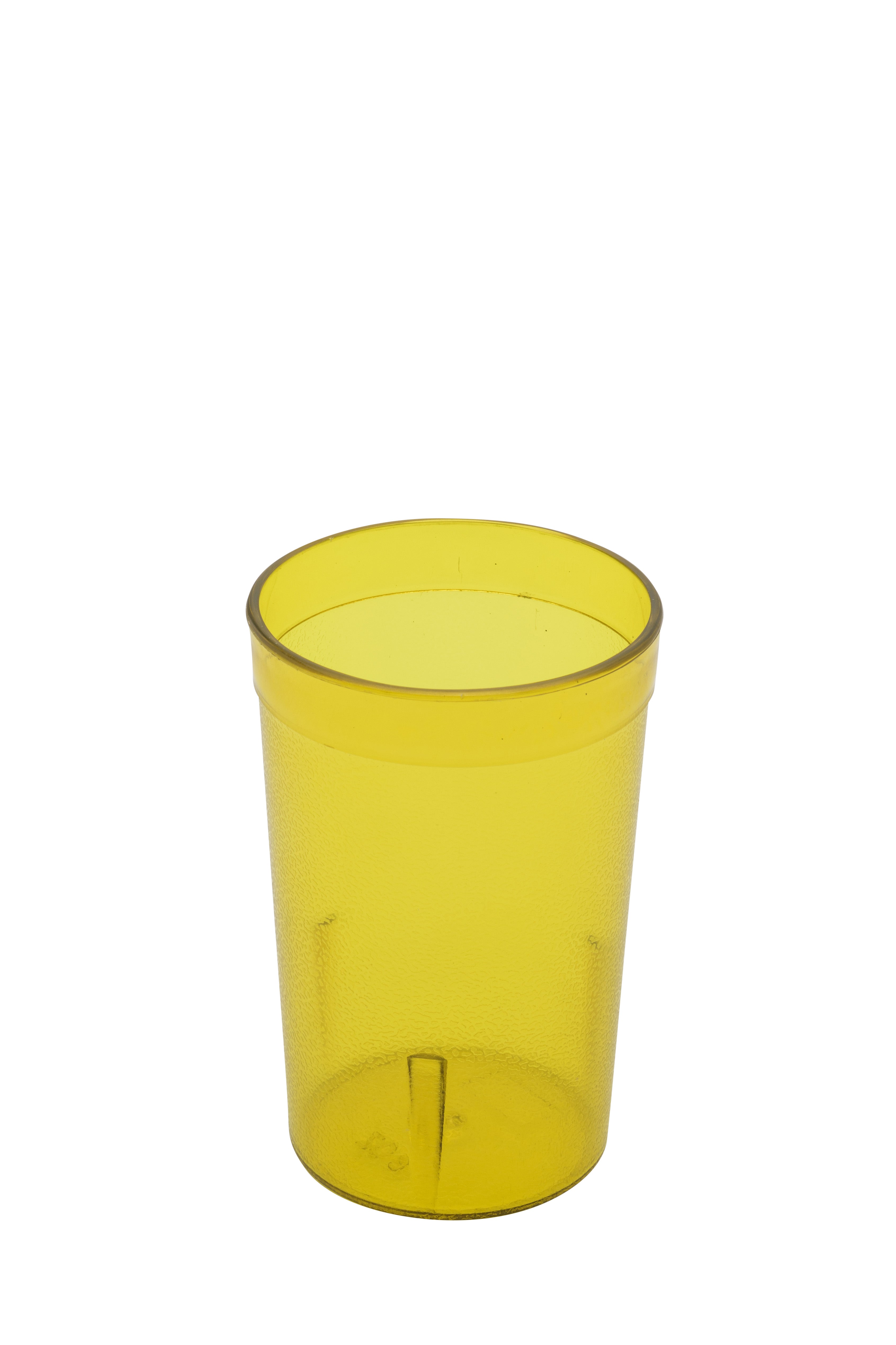Tumbler, 8 oz., Pebbled, Amber