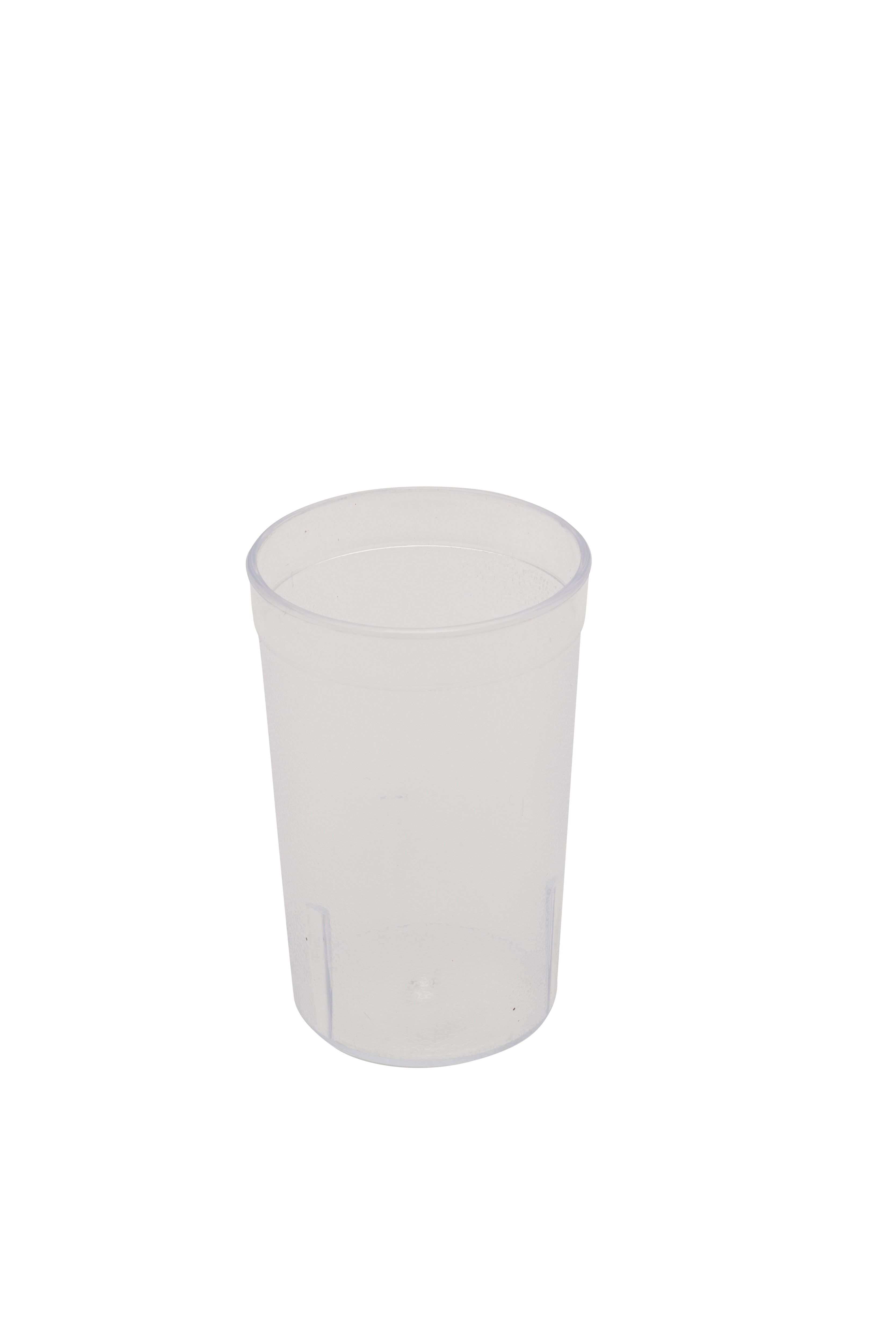 Tumbler, 9-1/2 oz., Pebbled, Clear