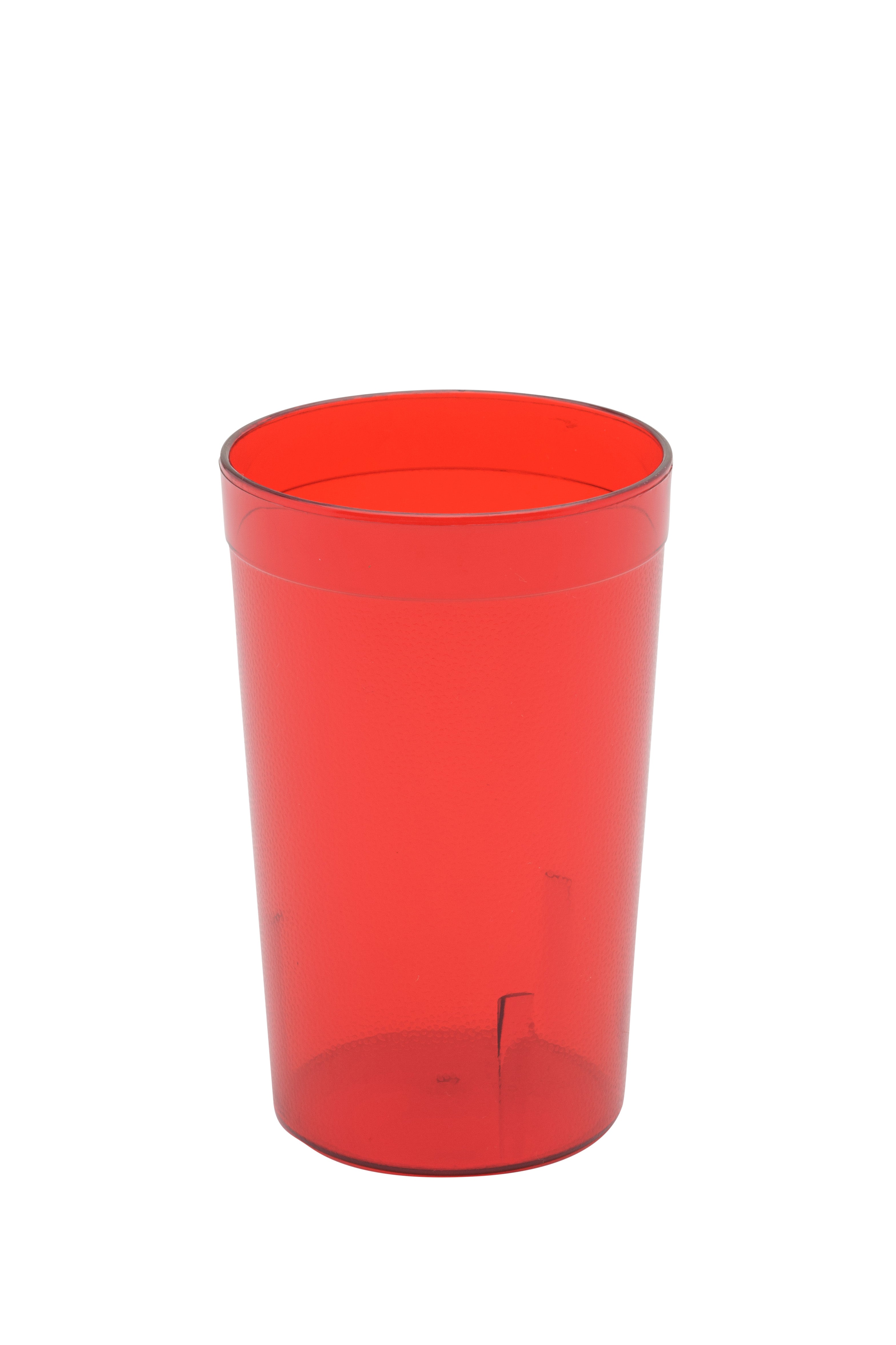 Tumbler, 9-1/2 oz., Pebbled, Red