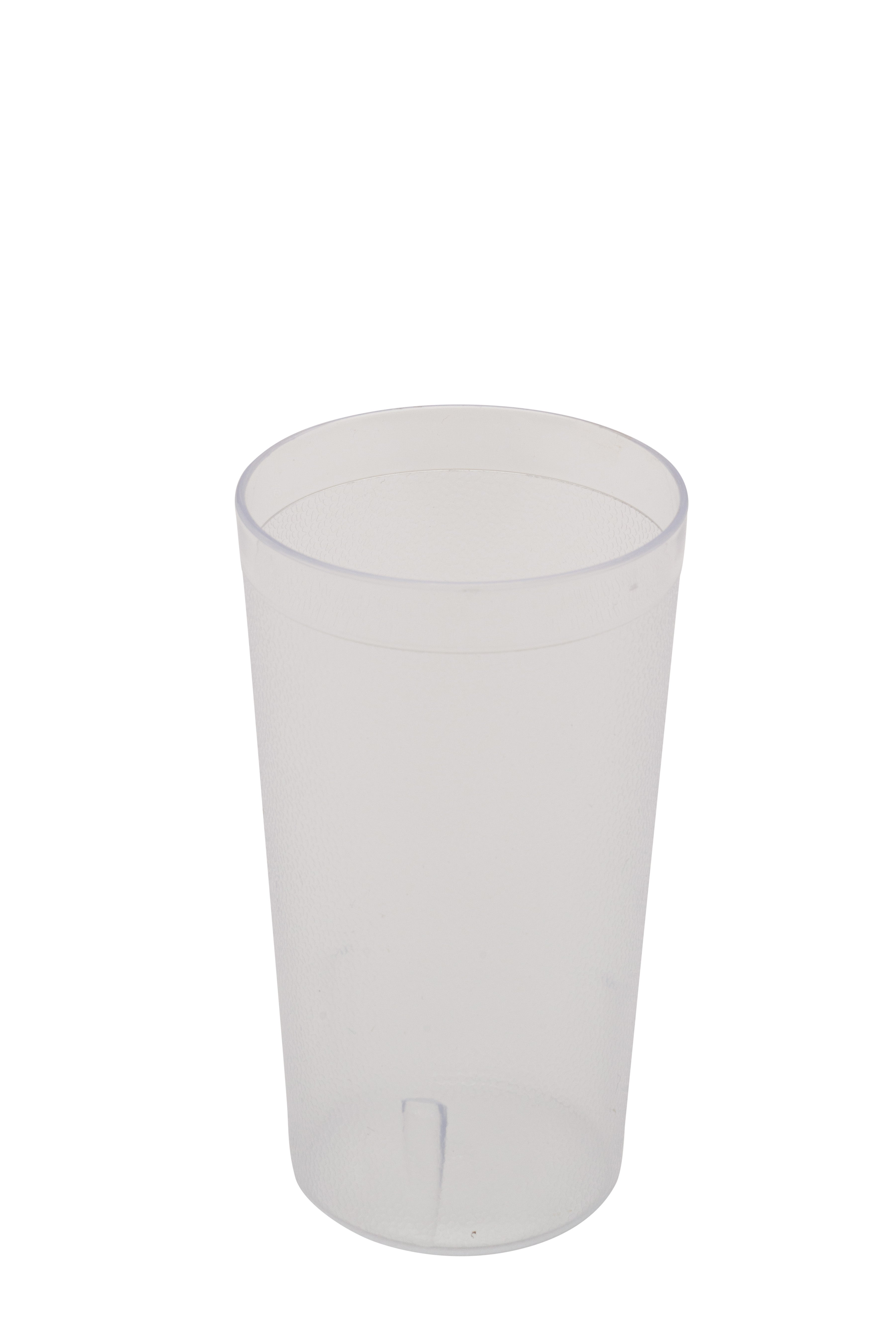 Tumbler, 12 oz., Pebbled, Clear