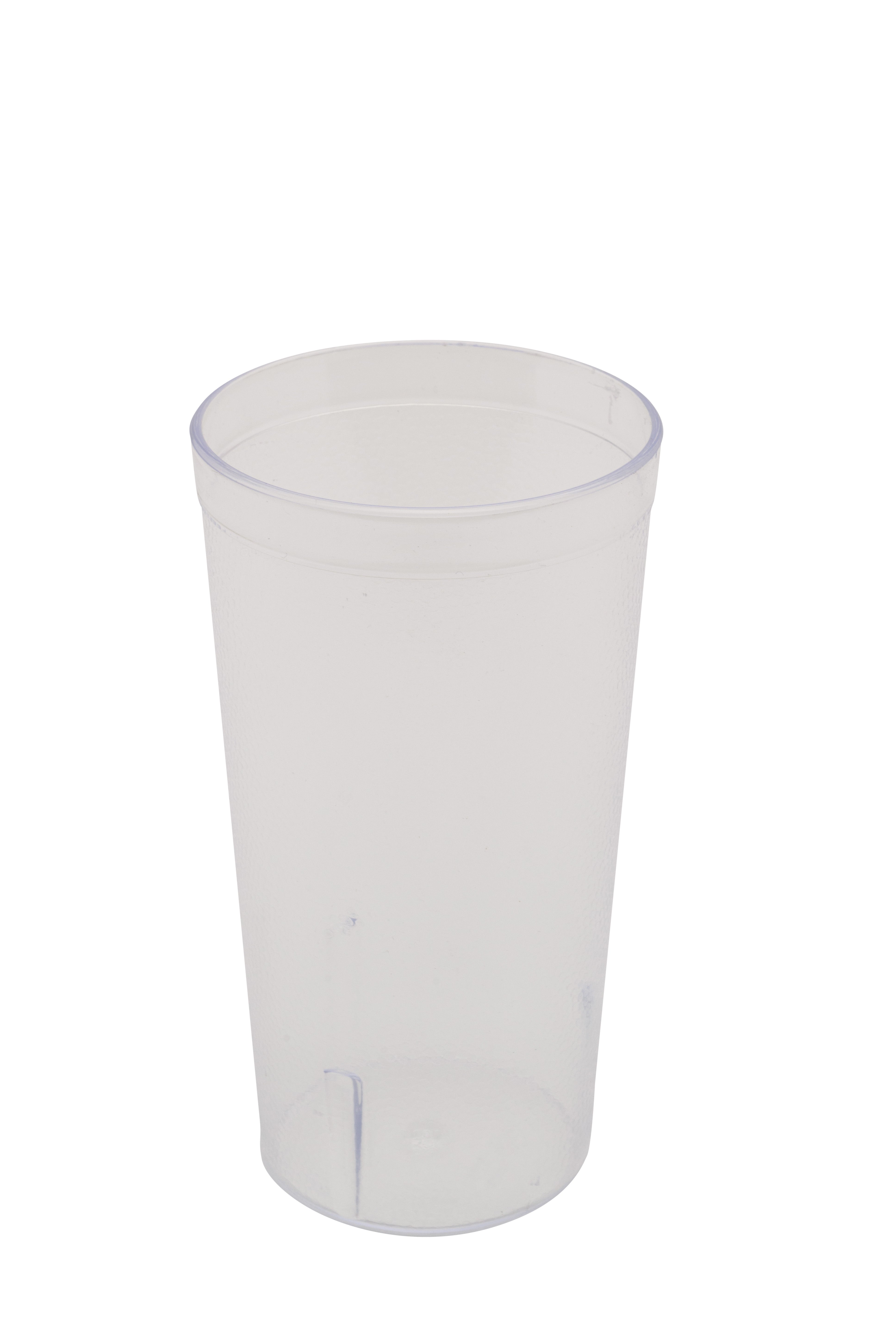 Tumbler, 16 oz., Pebbled, Clear