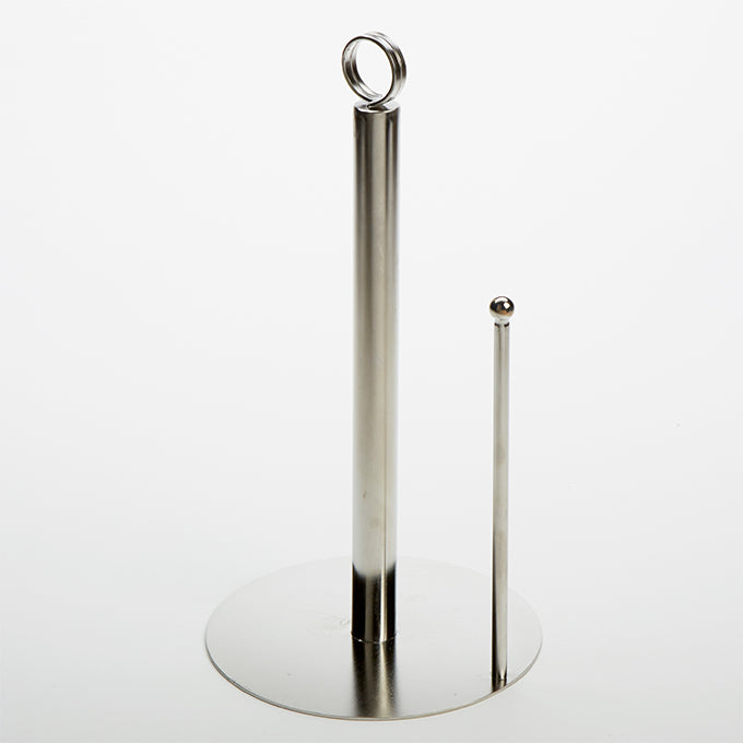 7" x 13" Stainless Steel Paper Towel Holder with Card Holder