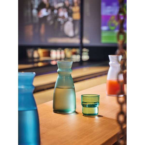 25.5 oz. Frost Green Fluid Carafe