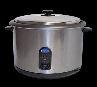 Chefmate Rice Cooker, countertop, cooks up to (25) one-cup