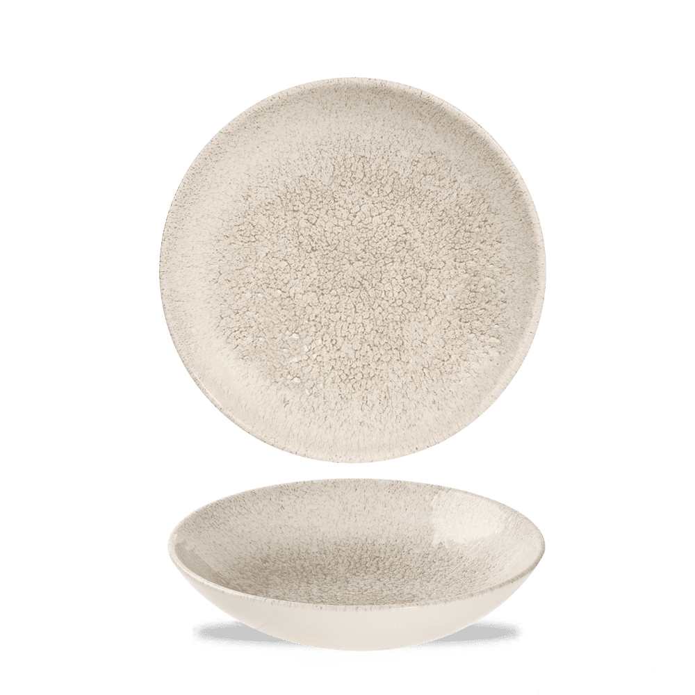 Raku 15 oz. 7-1/4" Round Coupe Bowl, Agate Grey