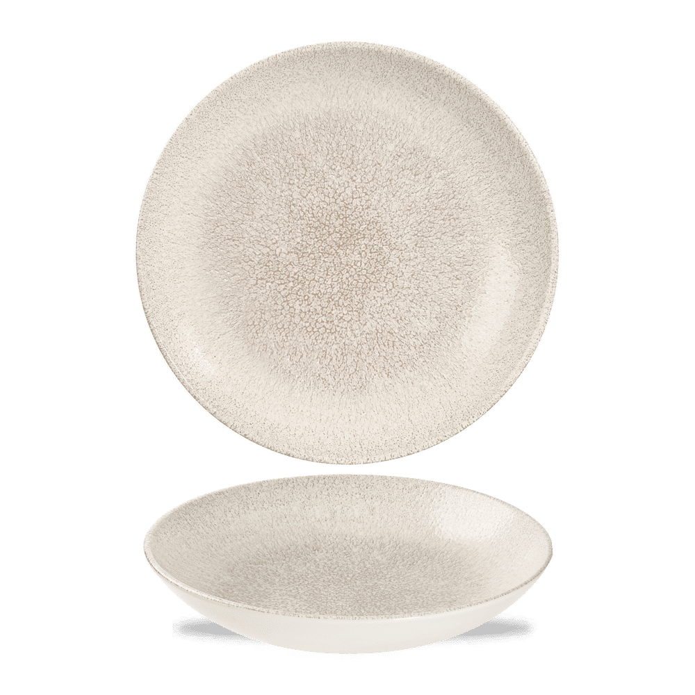 Raku 40 oz. 9-3/4" Round Coupe Bowl, Agate Grey