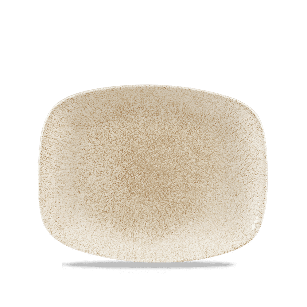Raku 10-1/4" x 8" Oblong Chef's Plate, Agate Grey