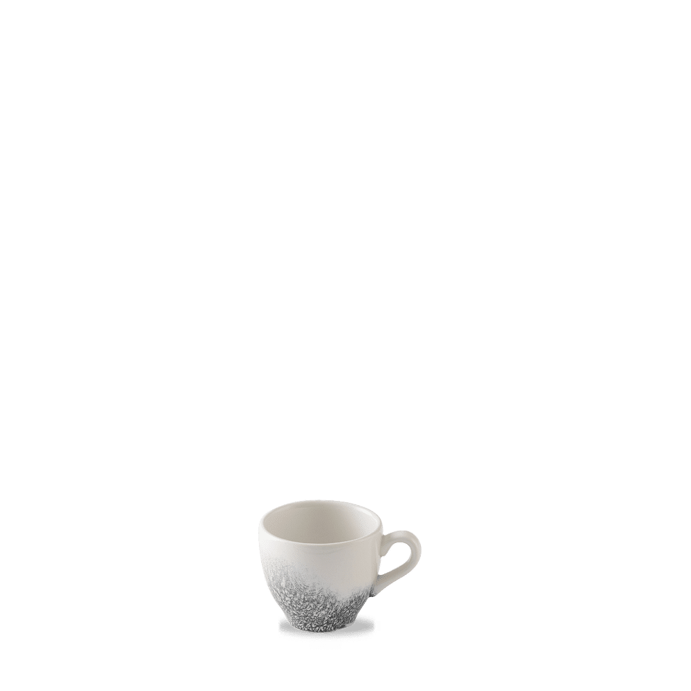 Raku 3.5 oz. Espresso Cup, Quartz Black