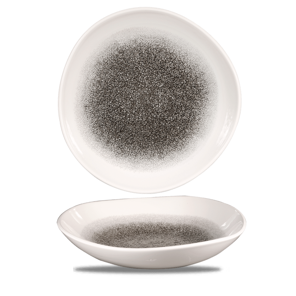 Raku 38 oz. 9-7/8" Bowl, Quartz Black