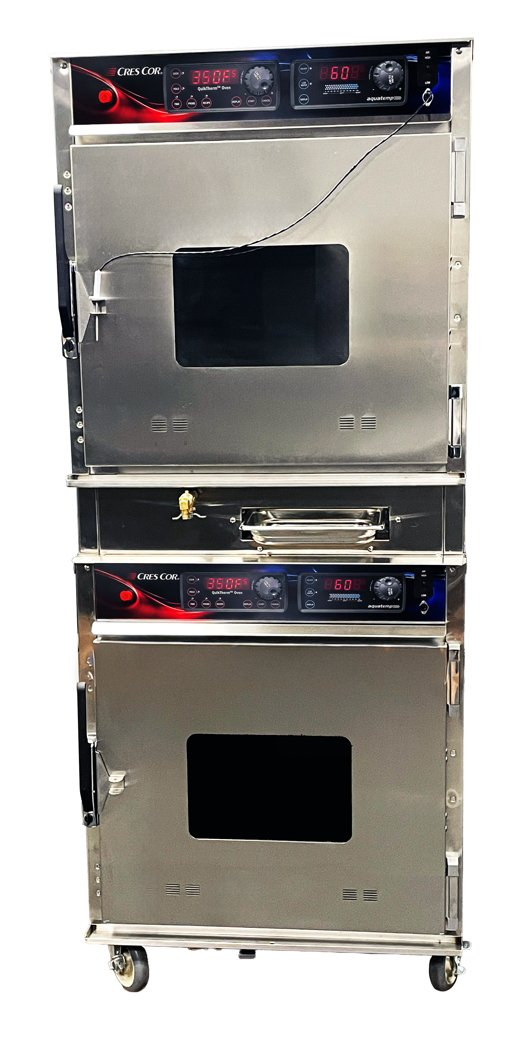 AquaTemp™ Roast-N-Hold Stacked Convection Oven