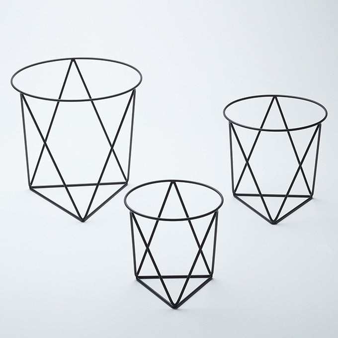 Geometric Rise Set, Black