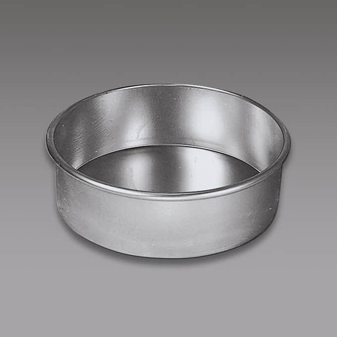 Round Cake Pan, Aluminum, 6