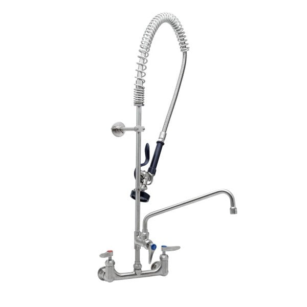 EverSteel Faucet, Wall Mount, Wall Bracket, 1.15 GPM Spray Valve, S-0133-12-CR-B