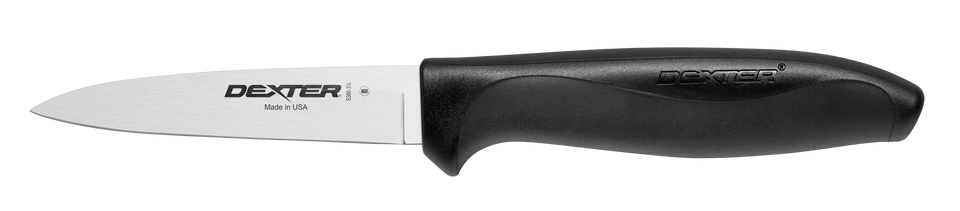 Dexter® 360™ Paring Knife, 3-1/2", Black