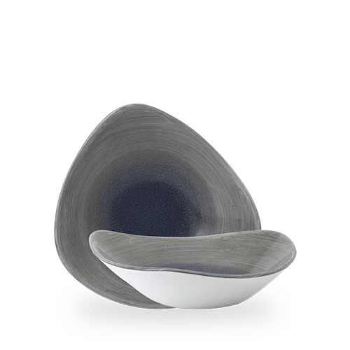 Stonecast Aqueous 21 oz. Fjord Triangle Bowl