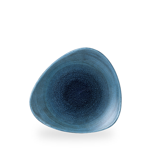 Stonecast Aqueous 9" Lagoon Triangle Plate