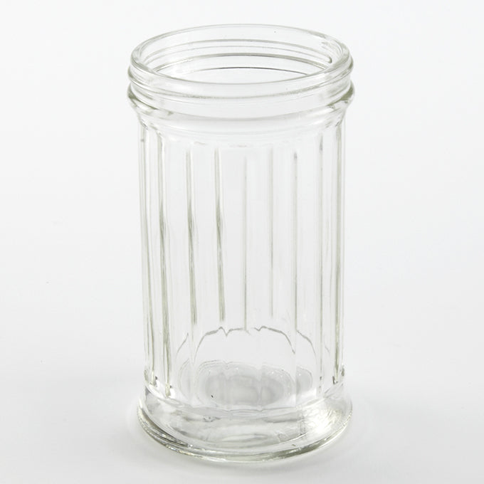 Shaker Dispenser Jar Only, 12 oz., 3", Clear