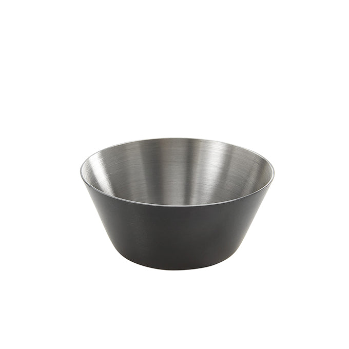 1-1/2 oz. Satin Stainless Steel Sauce Cup, Black