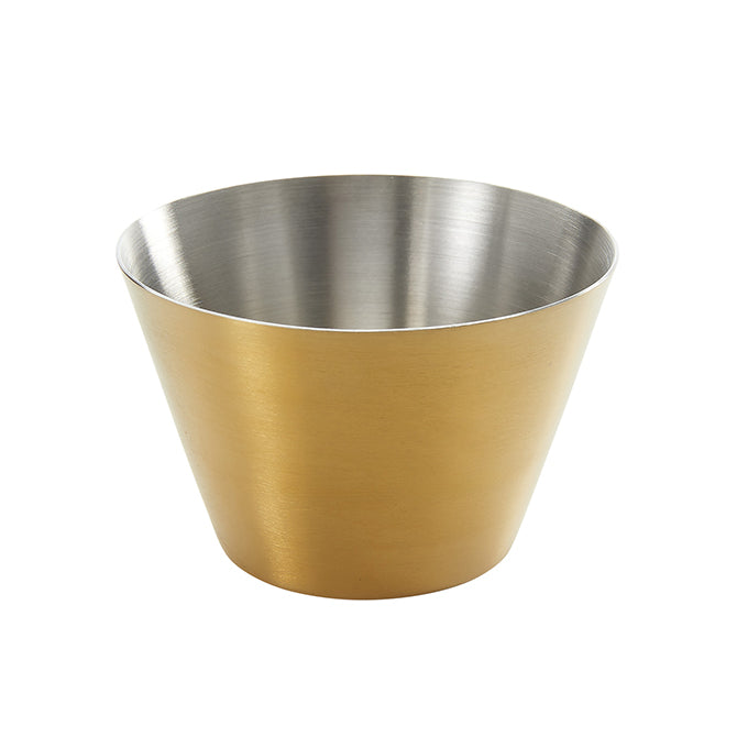 4 oz. Satin Stainless Steel Sauce Cup, Gold