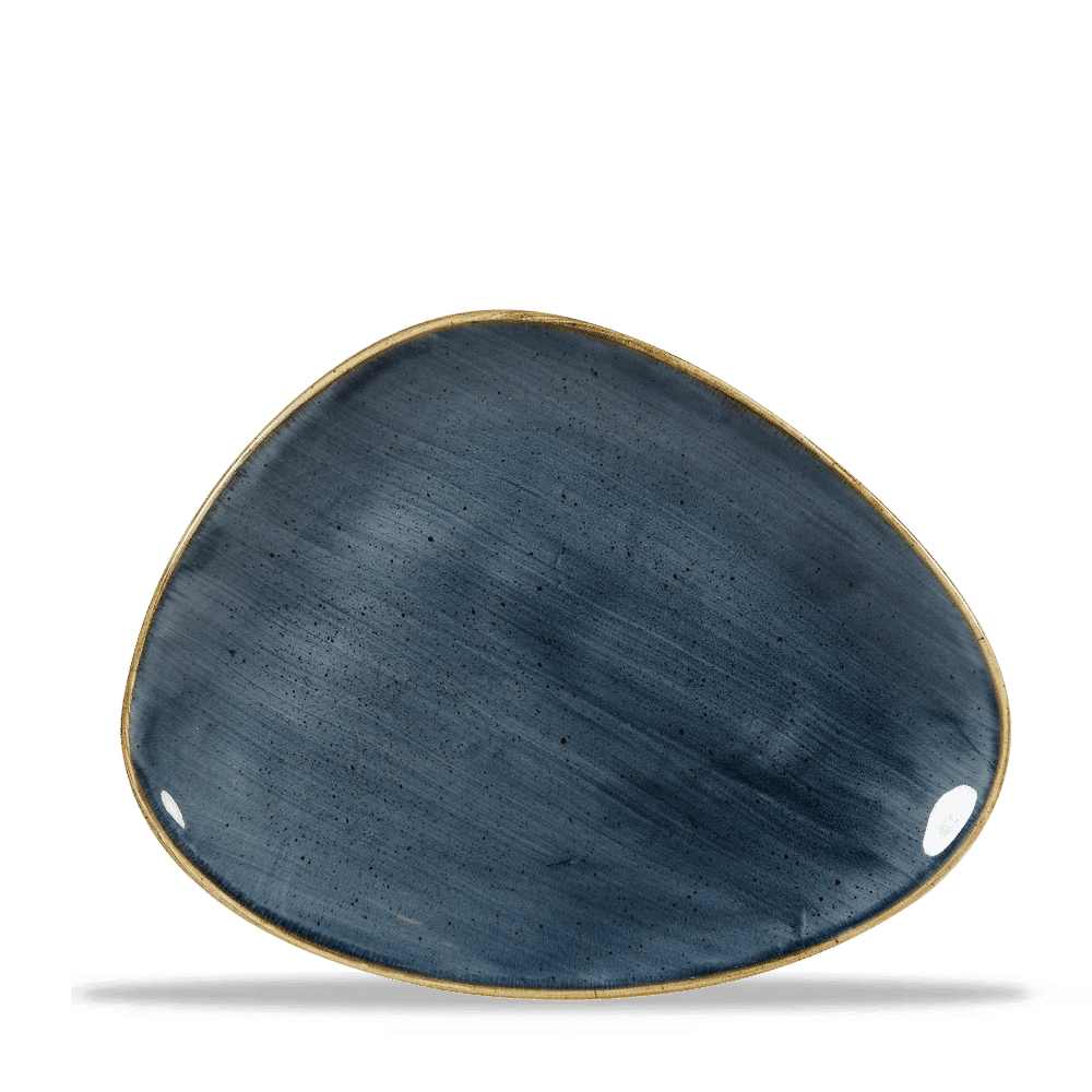 Stonecast 10 3/8" x 8" Blueberry Chefs Plate