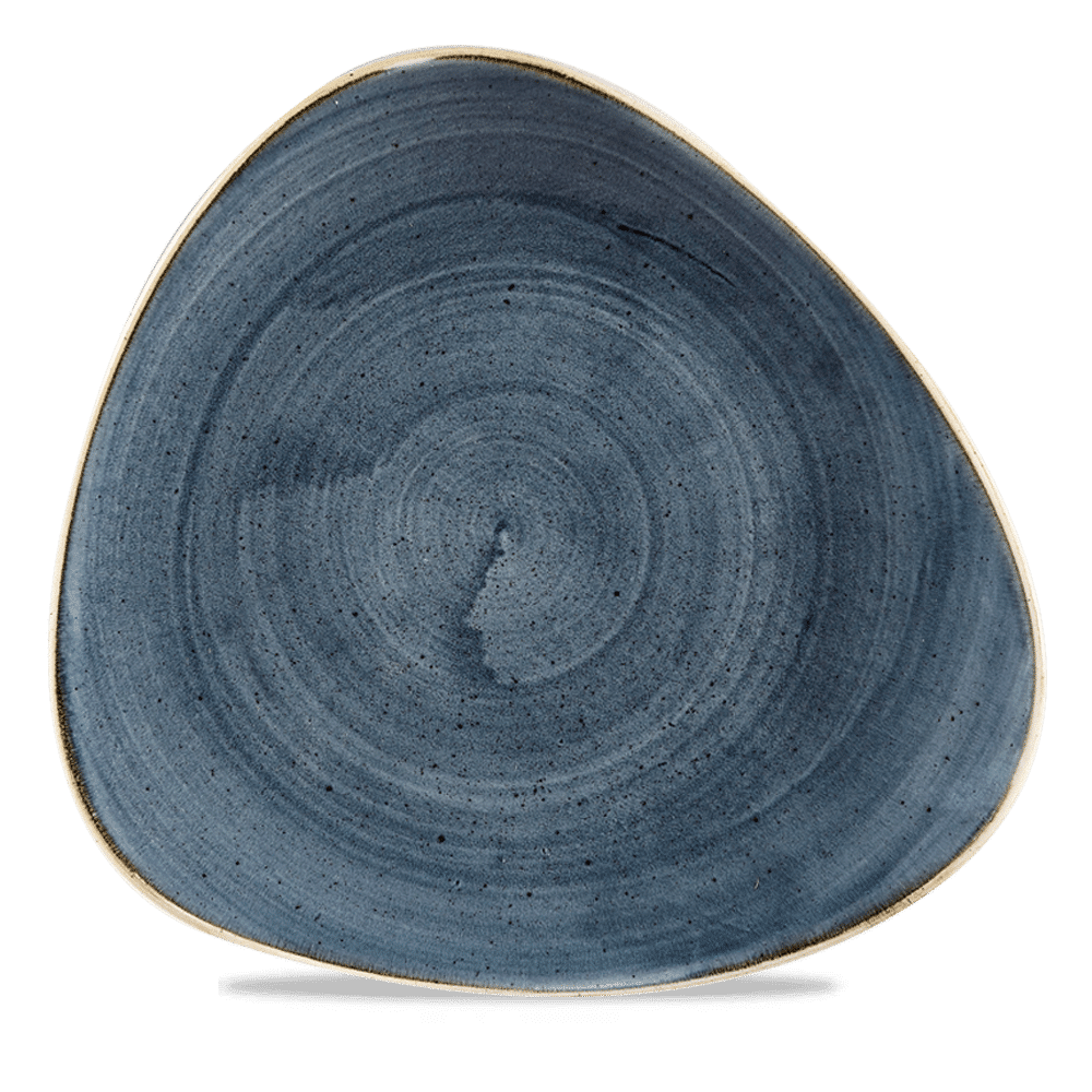 Stonecast 10-1/2" Blueberry Triangle Plate