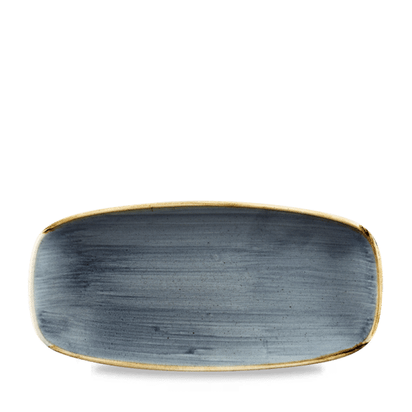 Stonecast 10 1/2" x 5" Blueberry Oblong Chefs Plate