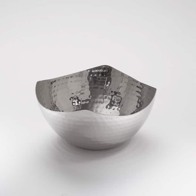 Squound™ 40 oz. Round Bowl, Hammered Finish