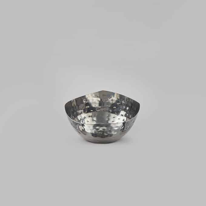 Squound™ 5-1/2 oz. Round Bowl, Hammered Finish