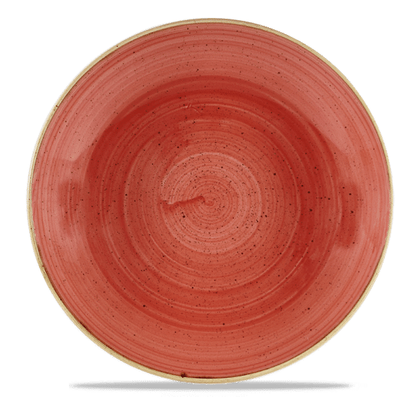Stonecast 84-1/2 oz. Berry Red Coupe Bowl