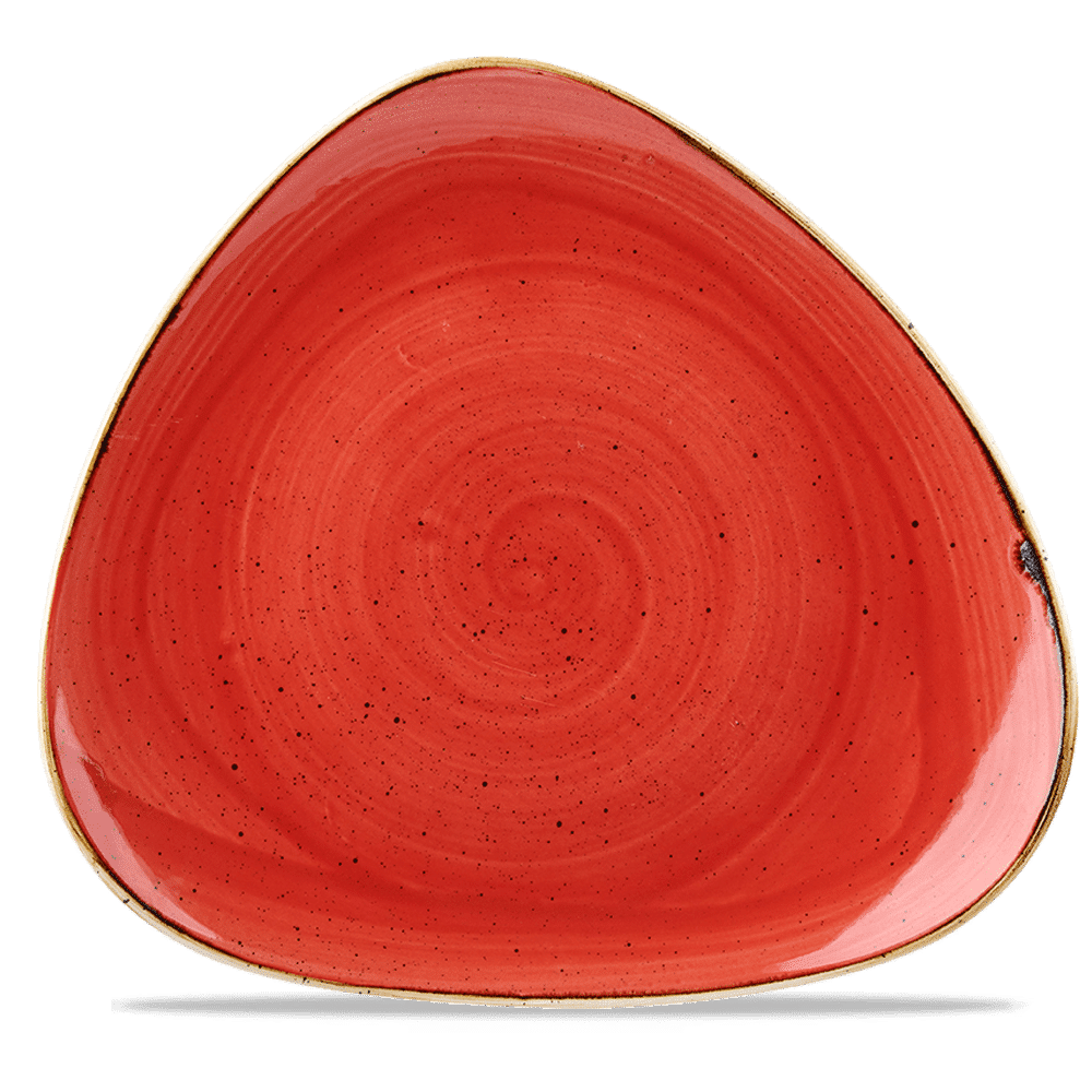 Stonecast 12-1/4" Berry Red Coupe Plate