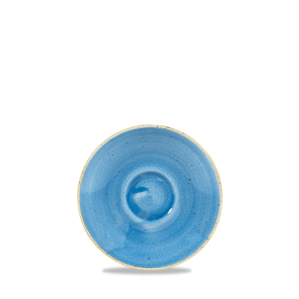Stonecast 4 1/2" Cornflower Blue Cappuccino Saucer