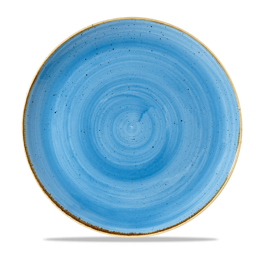 Stonecast 11 1/4" Cornflower Blue Coupe Plate