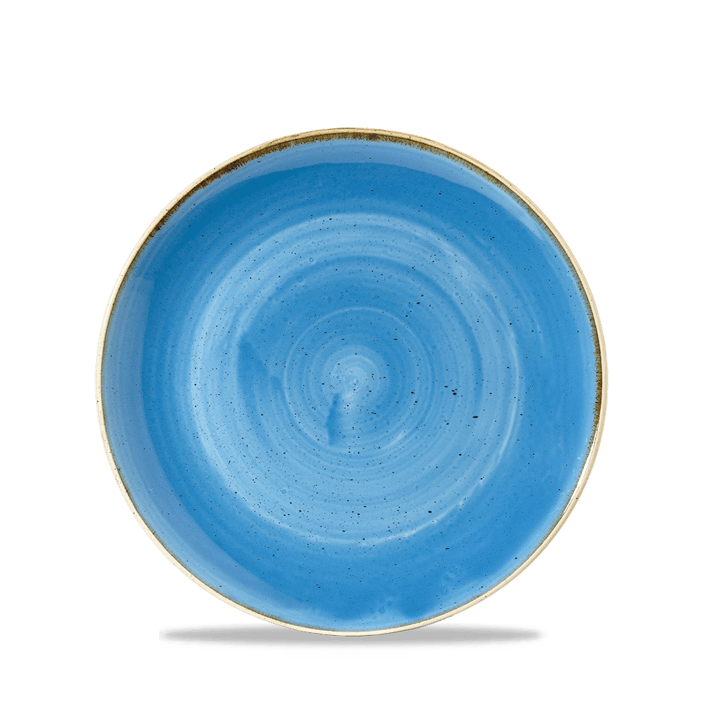 Stonecast 15 oz. Cornflower Blue Coupe Bowl