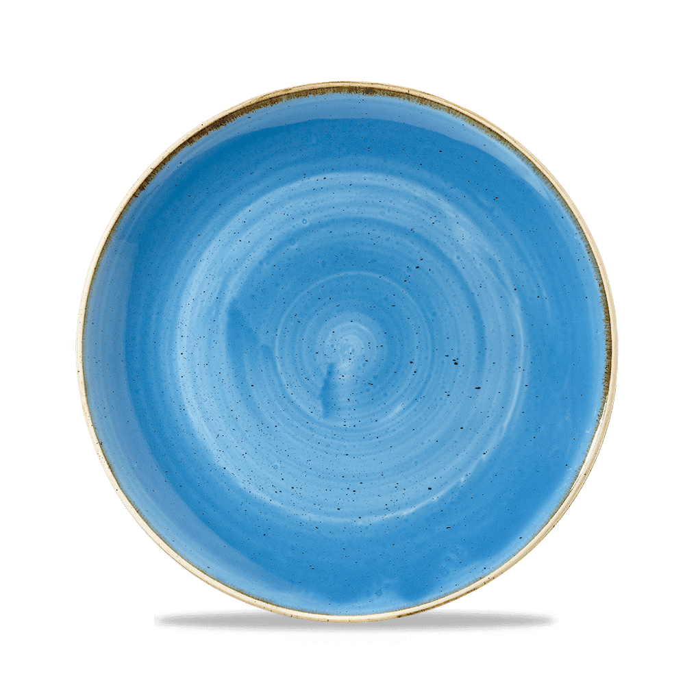 Stonecast 40 oz. Cornflower Blue Coupe Bowl