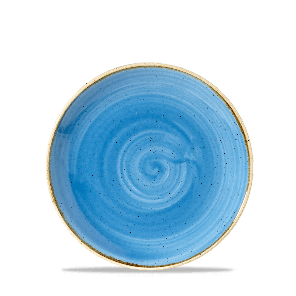 Stonecast 6 1/2" Cornflower Blue Coupe Plate