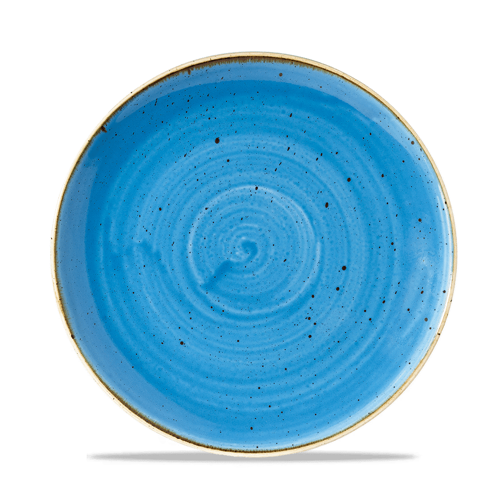 Stonecast 8 2/3" Cornflower Blue Coupe Plate