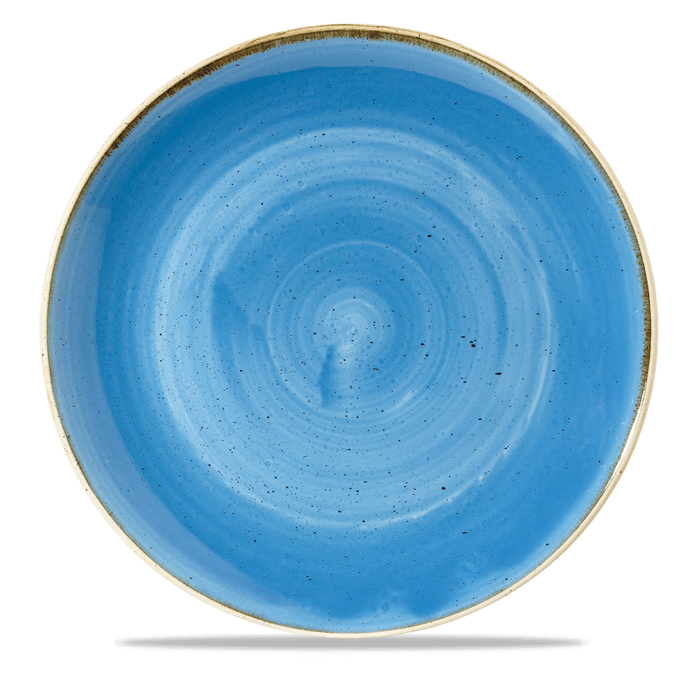 Stonecast 84-1/2 oz. Cornflower Blue Coupe Bowl