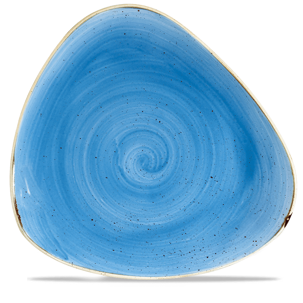 Stonecast 12-1/4" Cornflower Blue Coupe Plate