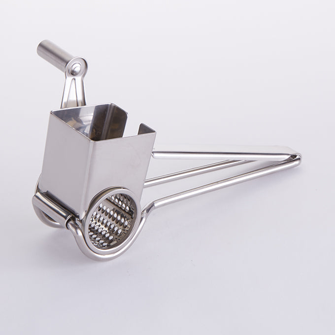 Handcrank Cheese Grater, Stainless Steel