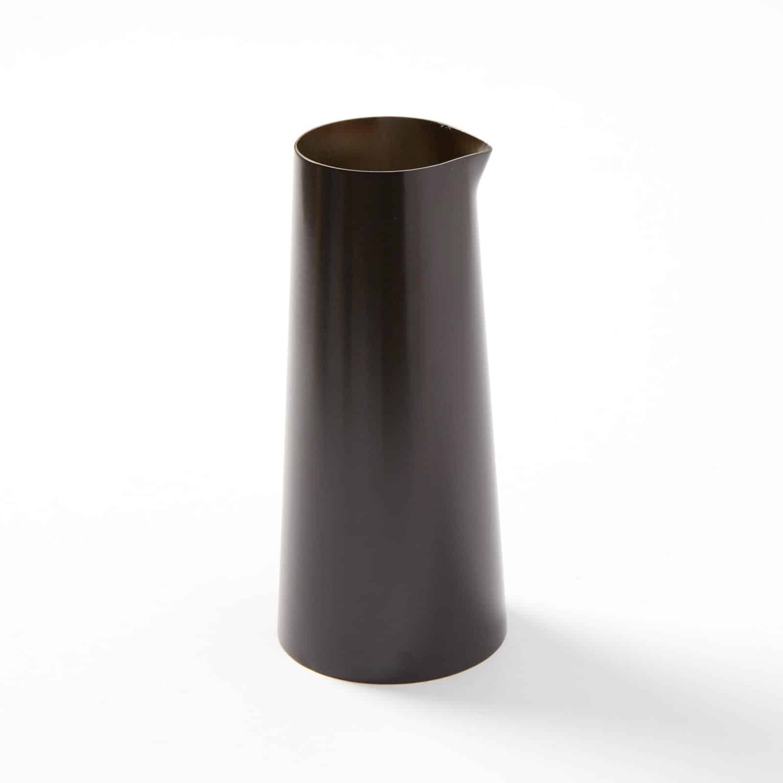 Evolution™  6 oz. Round Stainless Steel Creamer, Satin Black