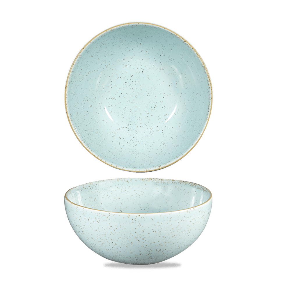 Stonecast 37-4/5 oz. Duck Egg Blue Noodle Bowl