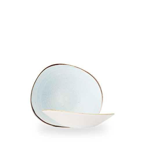Stonecast 7.80" Duck Egg Blue Organic Bowl