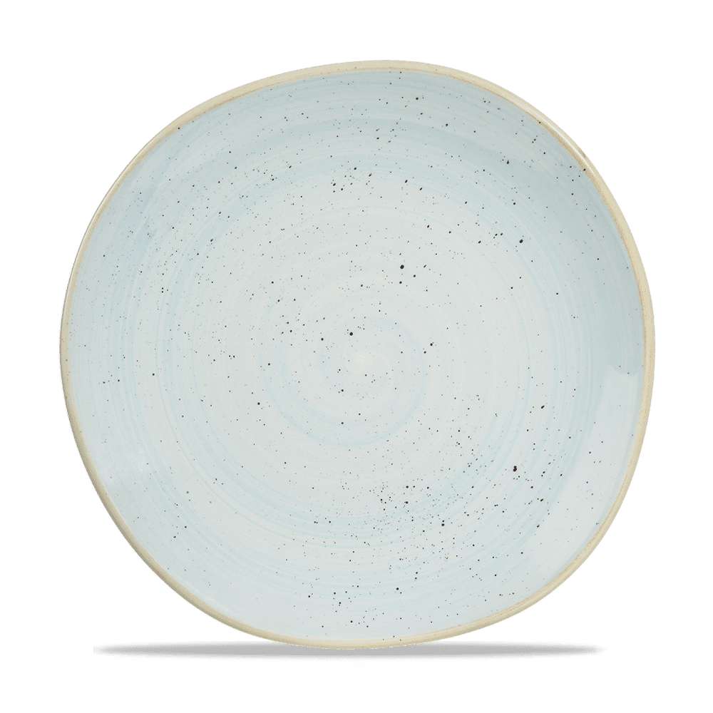 Stonecast 10 3/8" Duck Egg Blue Trace Plate
