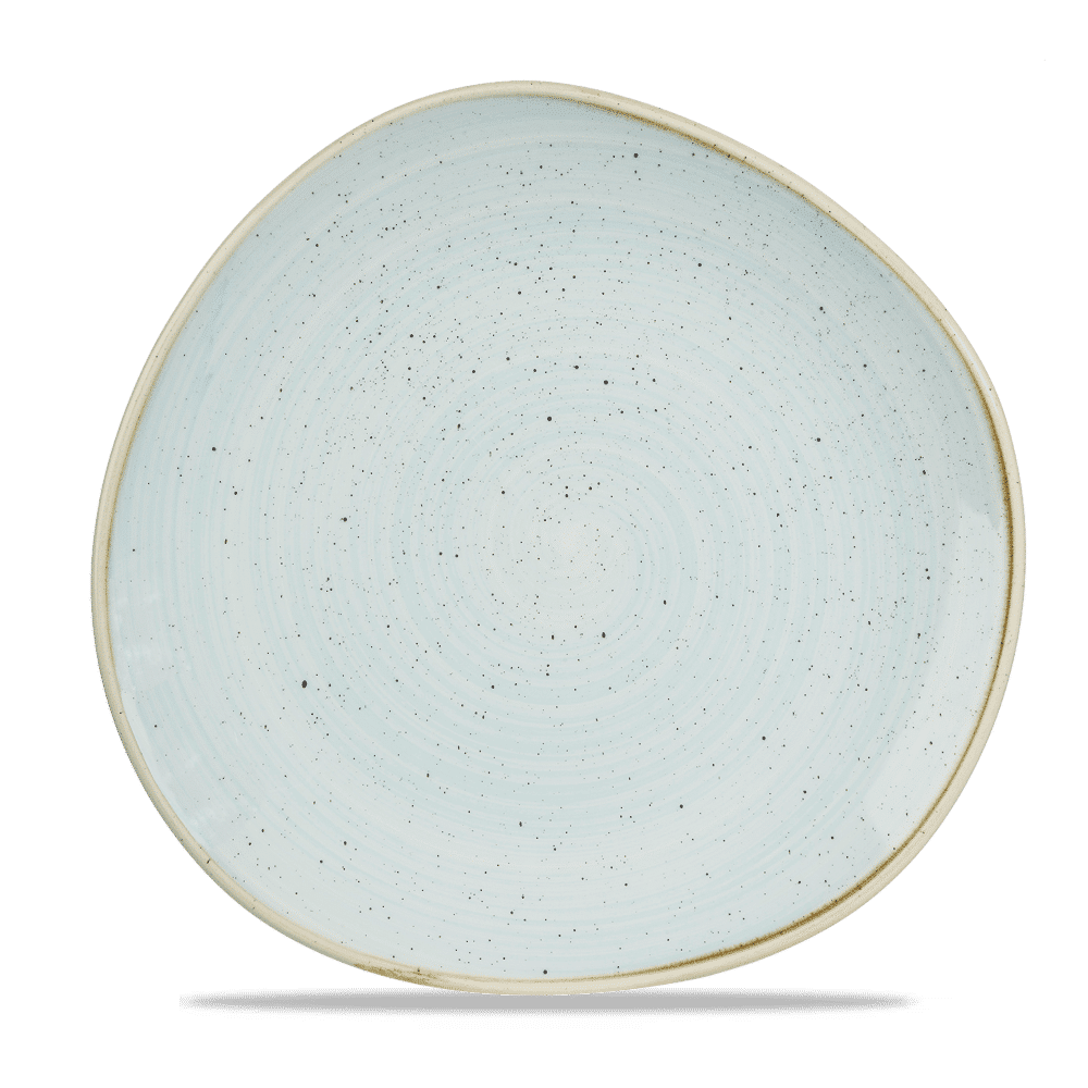 Stonecast 11 1/4" Duck Egg Blue Trace Plate