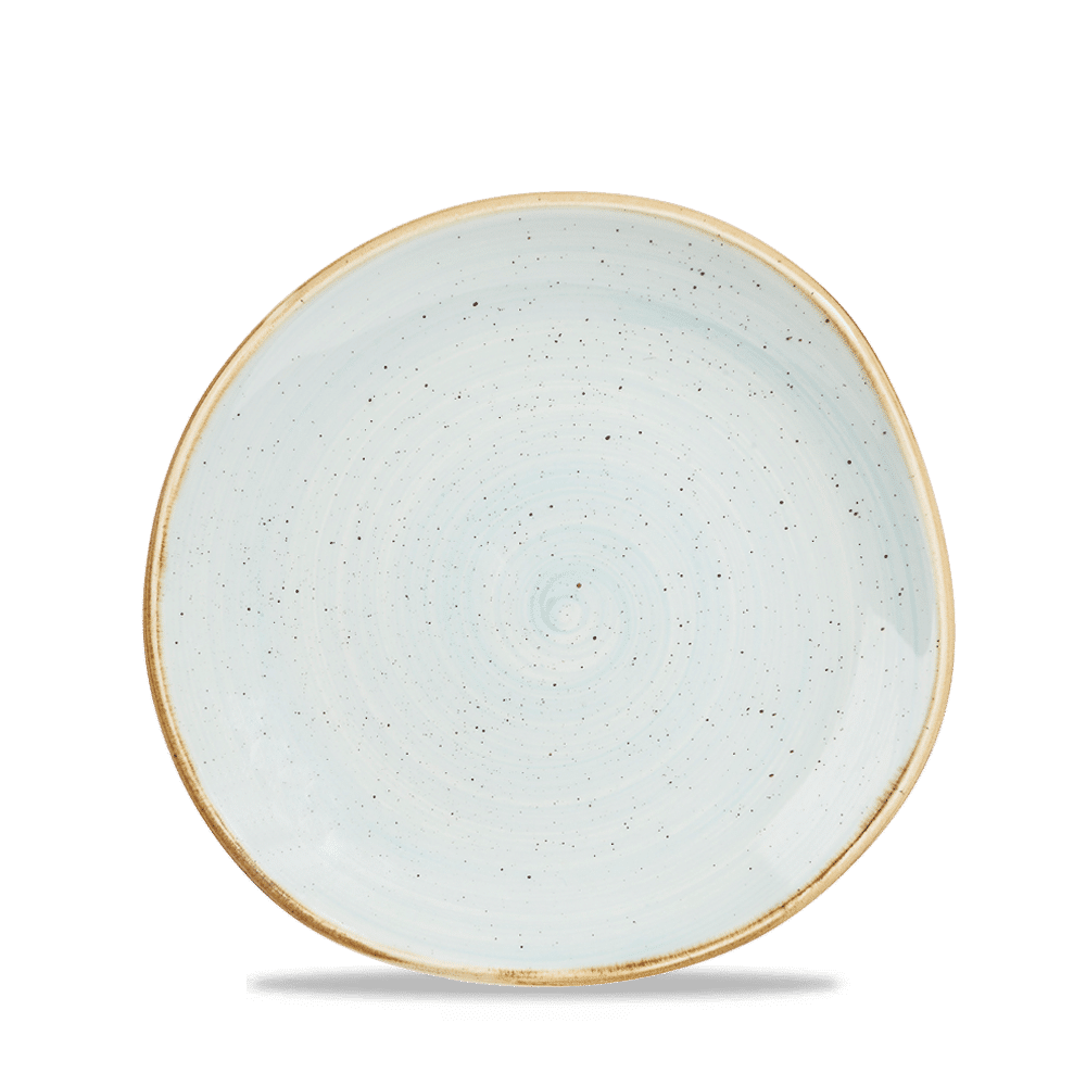 Stonecast 7 1/4" Duck Egg Blue Trace Plate
