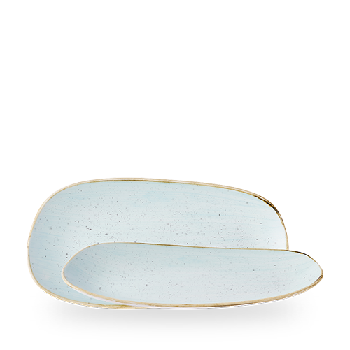Stonecast 6" x 11.80" Duck Egg Blue Oblong Plate