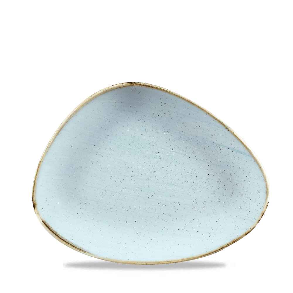 Stonecast 10 3/8" x 8" Duck Egg Blue Chefs Plate