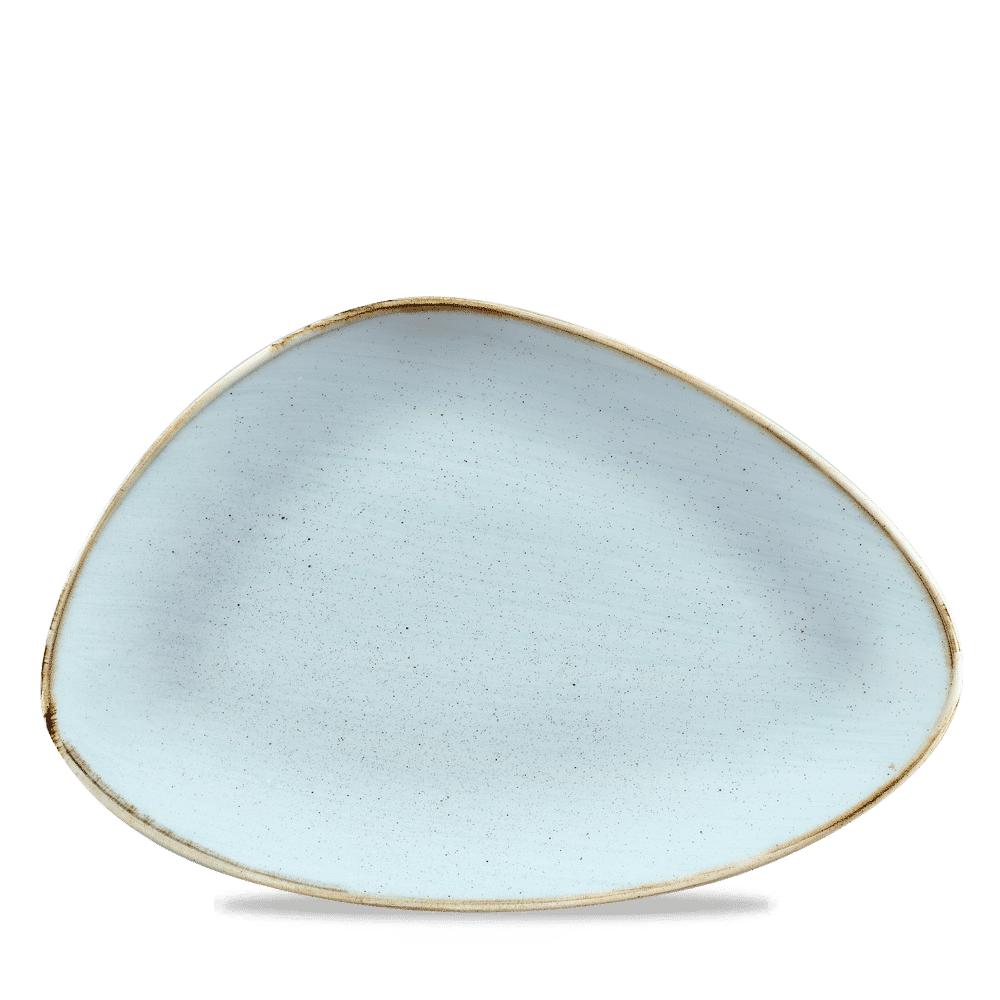 Stonecast 12" x 8" Duck Egg Blue Chefs Plate