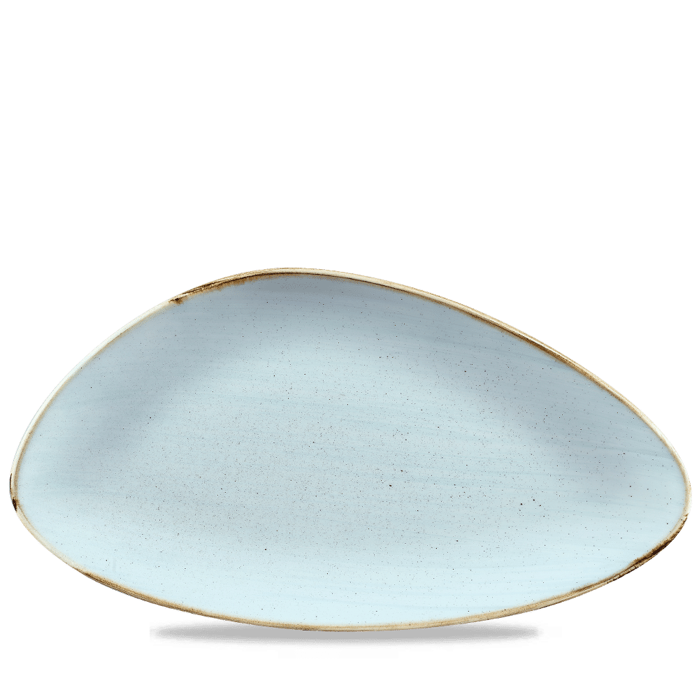 Stonecast 13 3/4" x 7 3/8" Stone Triangle Plate