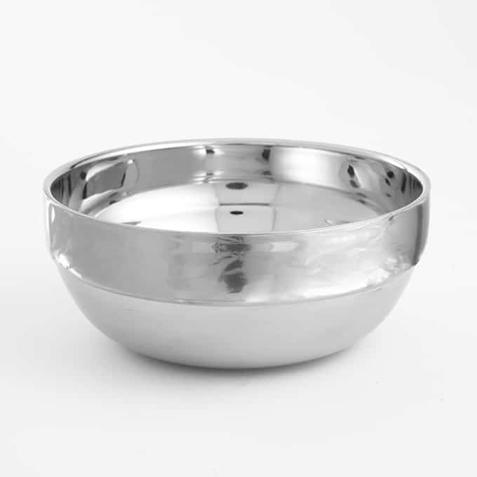 10 oz. Round Bowl, Mirror/Satin Finish